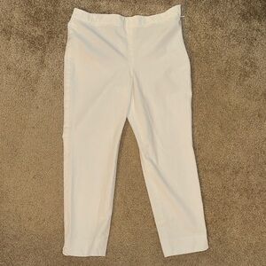 Talbots Ivory Trousers